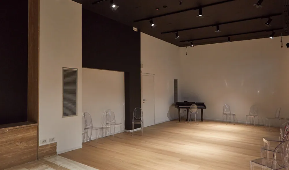 Teatro Menotti angolo pianoforte